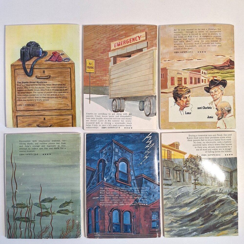 High Noon Books Lot Perspectives Set 1 Vintage 12 Adventure & Mystery - Picture 14 of 14
